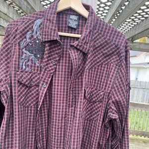 Elite MMA Mall Goth Grunge Flannel